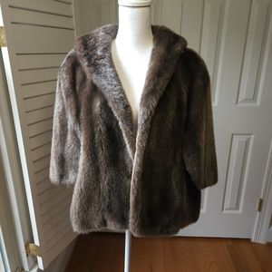 Glenoit Vintage Faux Fur Coat